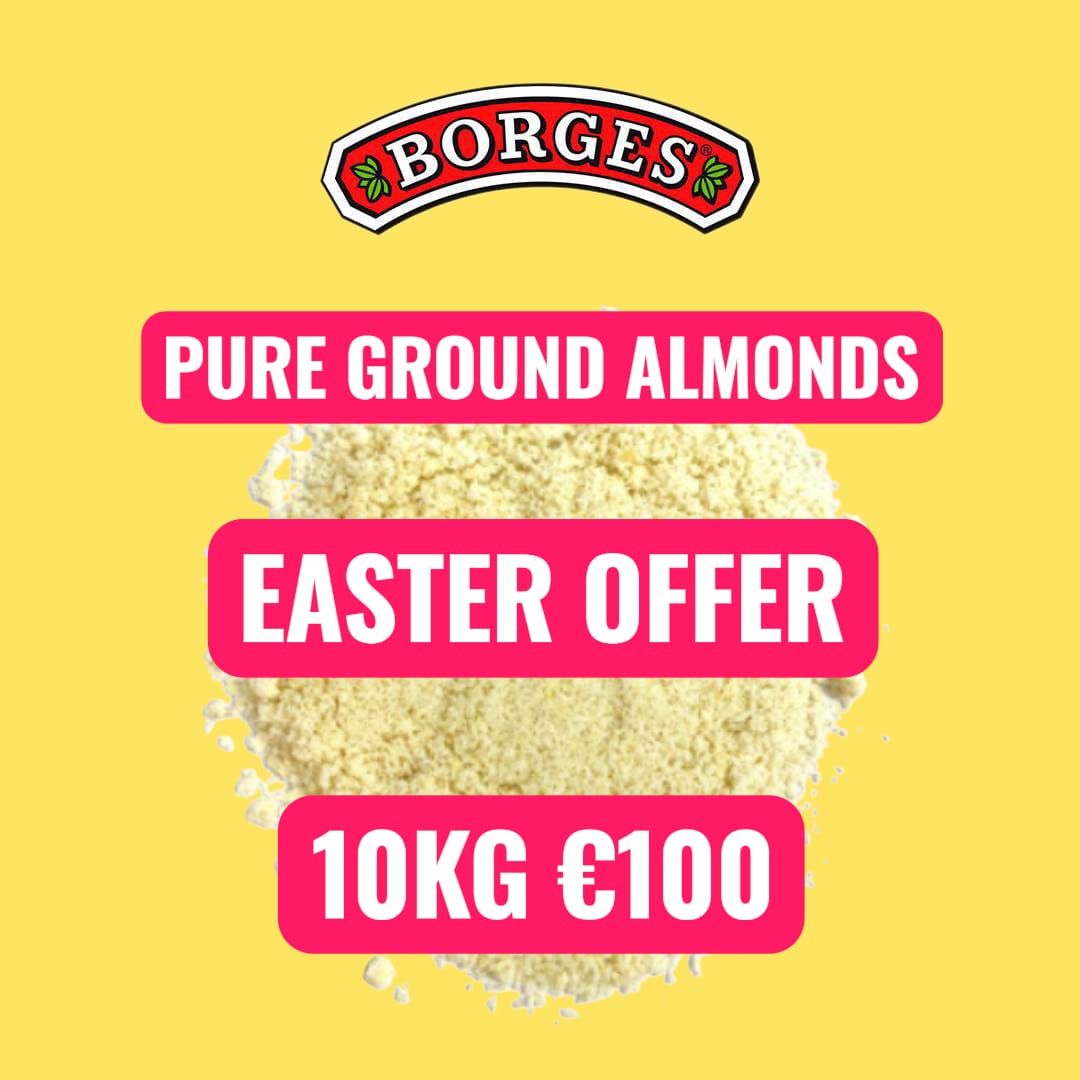 Borges Pure Ground Almonds 10kg Box