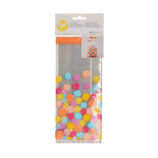 Wilton Treat Bags Dots pk/20