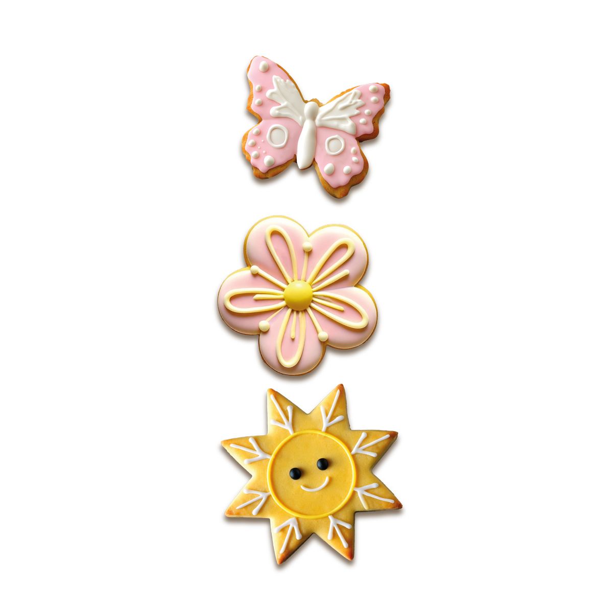 Wilton Cookie Cutter Butterfly - Flower - Sun set/3