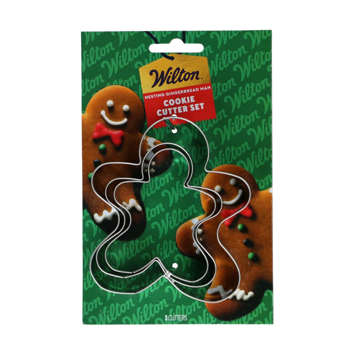 Wilton Nesting Cookie Cutter Gingerbreadman Set/3