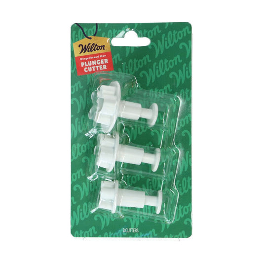Wilton Plunger Cutter Gingerman set/3