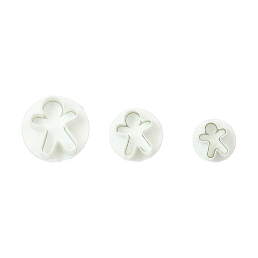 Wilton Plunger Cutter Gingerman set/3