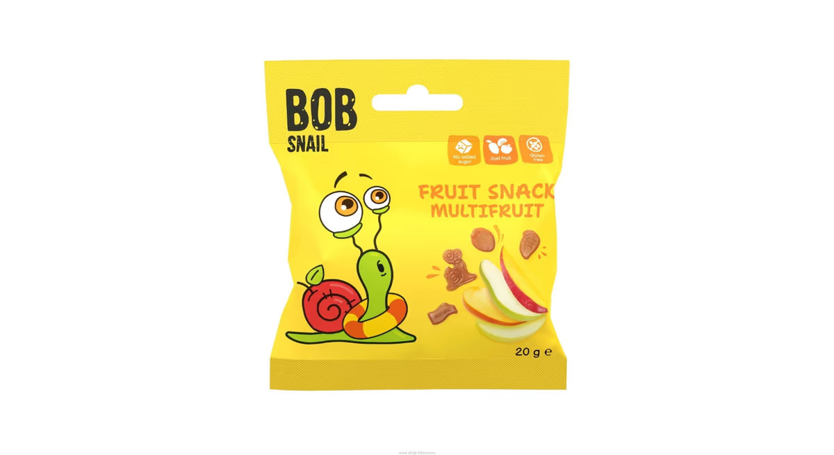 Bob Snail Fruit Snack Multifruit