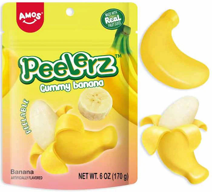 Amos Peelerz Banana 65g