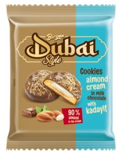 Dubai Style Cookies Almond Cream x2