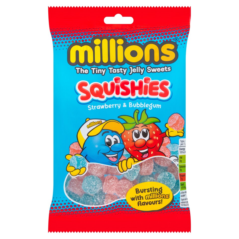 Millions Squishies Strawberry & Bubblegum