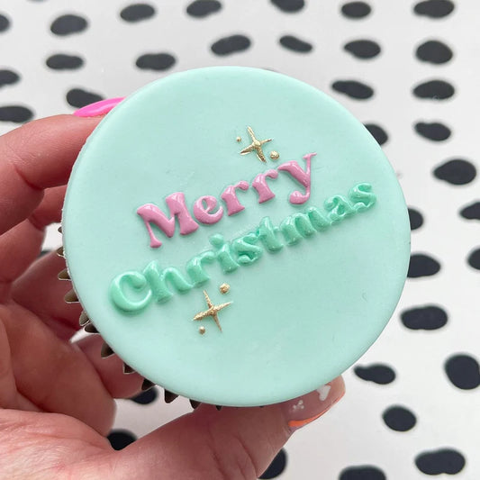 Sweet Stamp OUTboss Christmas - Retro Merry Christmas - Regular Size