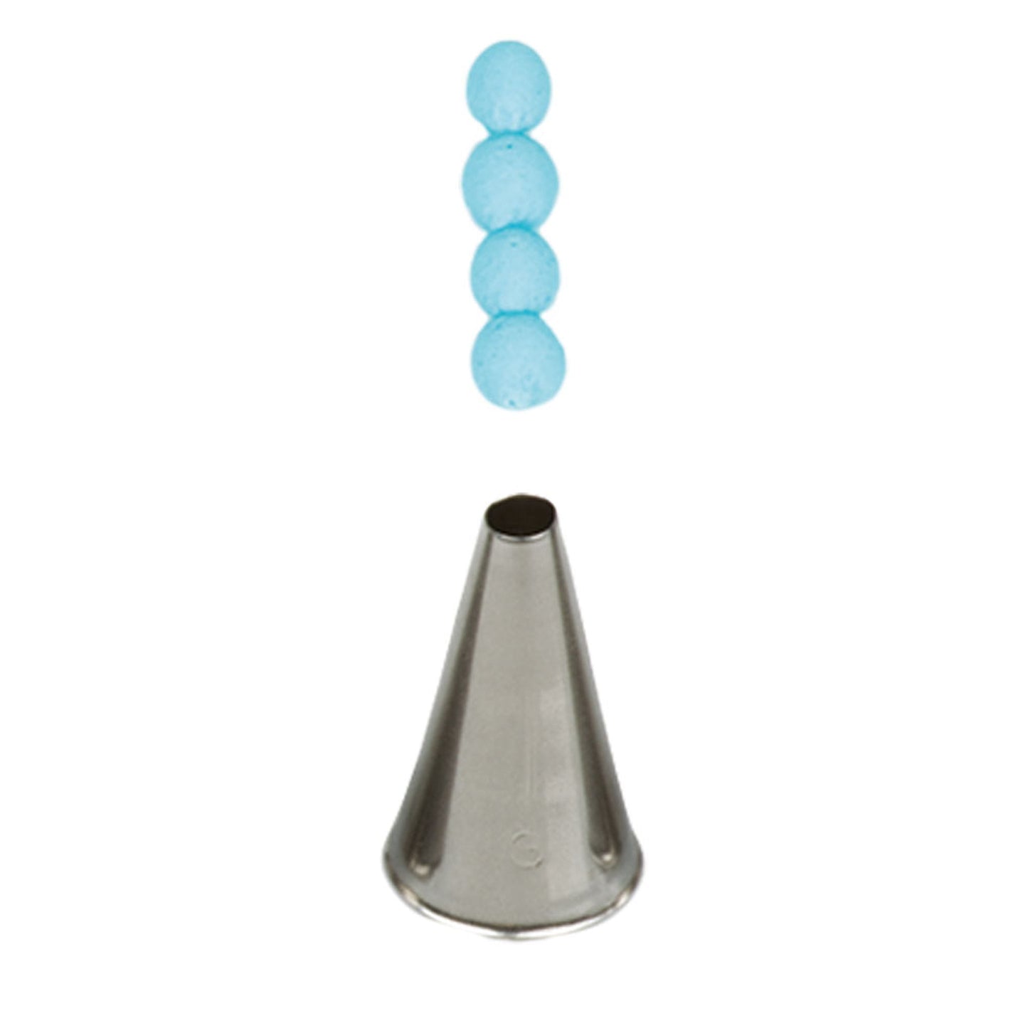 Decora Piping Tip Round 8