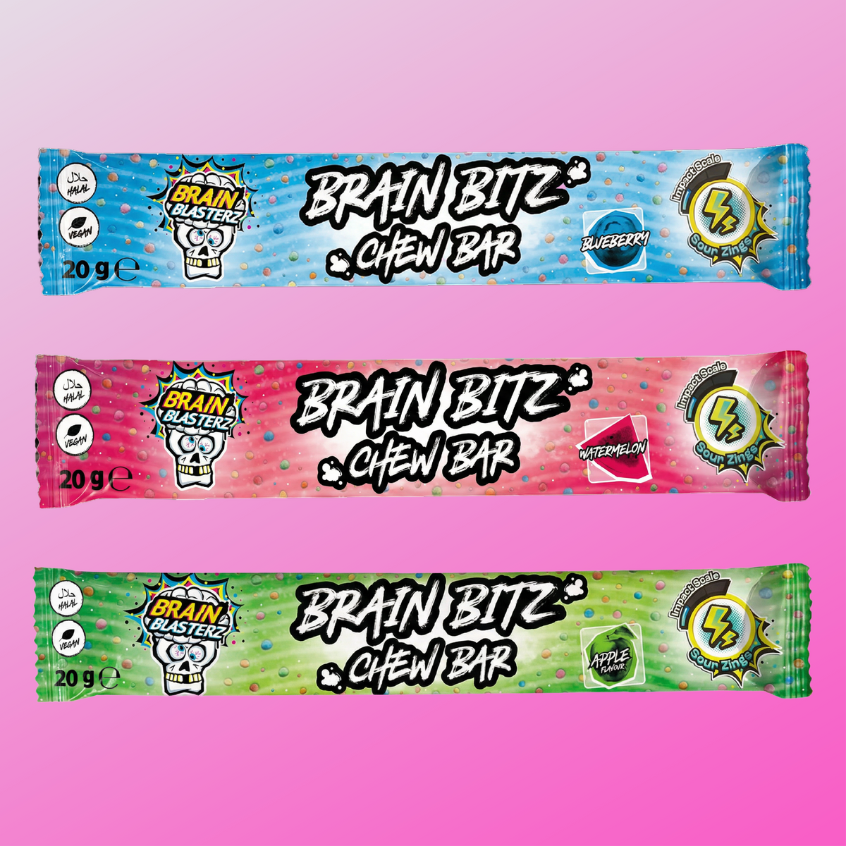 Brain Blasterz Chew Bar 20g