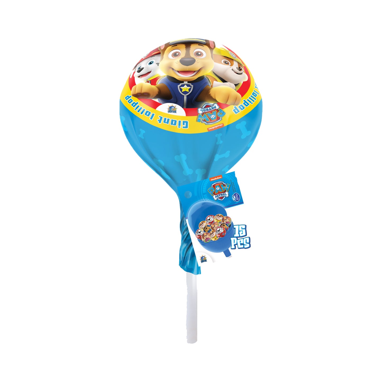 Paw Patrol Giant Lollipop - x15 Lollipops