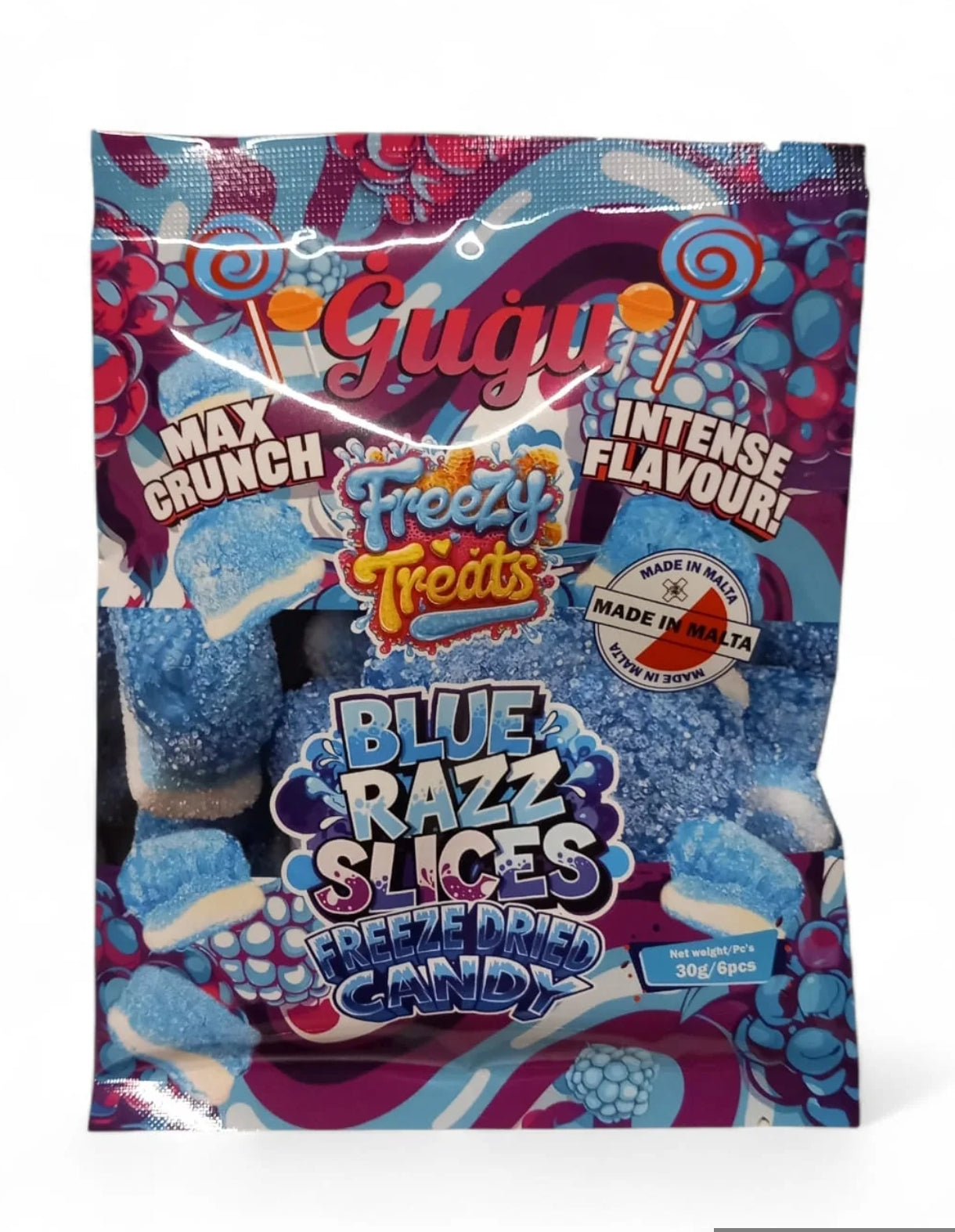Freezy Freeze Dried Blue Razz Slices