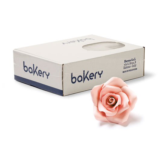 Decora Large Sugar Rose - Peach