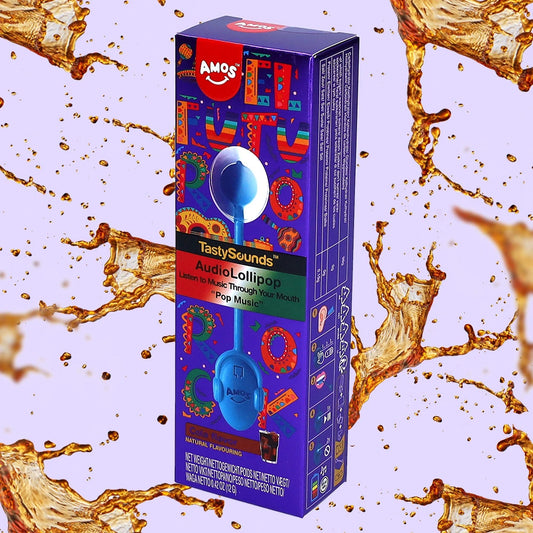 Amos TastySounds Audio Lollipop Cola Flavour