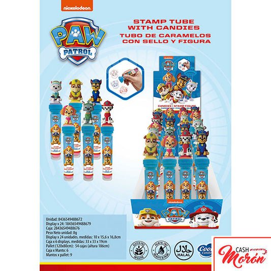 Paw Patrol Candies and Stamp