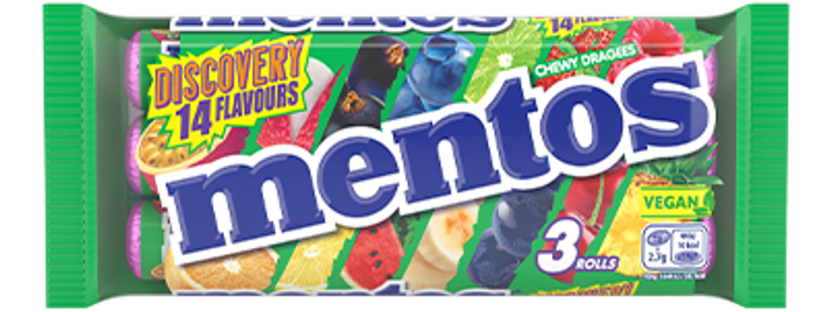 Mentos 3 pack - Discovery Flavours