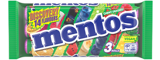 Mentos 3 pack - Discovery Flavours