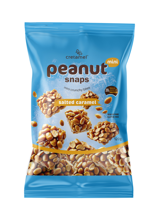 Cretamel Peanut Snaps Salted Caramel