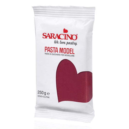 Saracino Modelling Paste 250g Burgundy