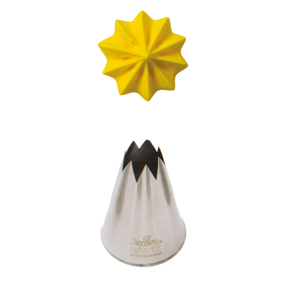 Decora Piping Tip Star 12