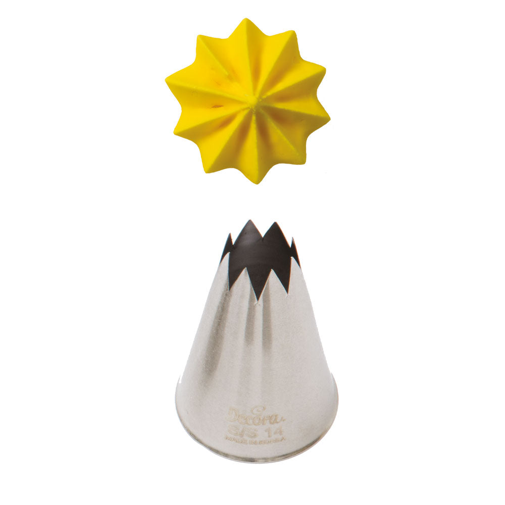 Decora Piping Tip Star 14