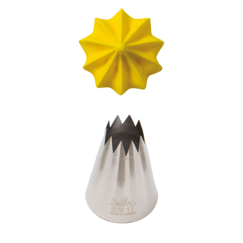 Decora Piping Tip Star 17