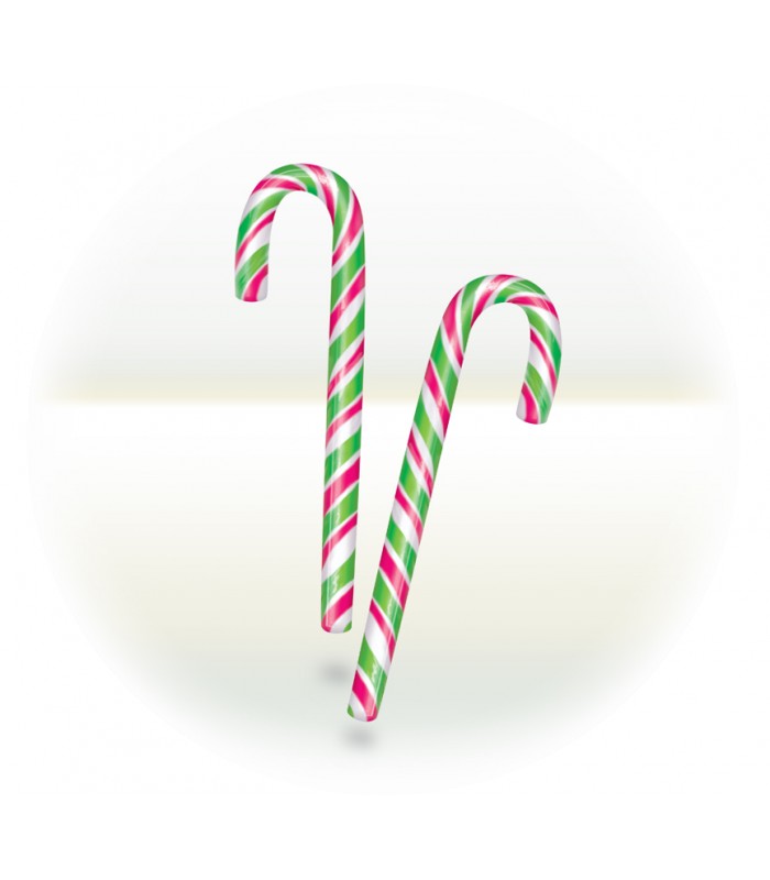 Johny Bee Candy Cane Green/Red/White